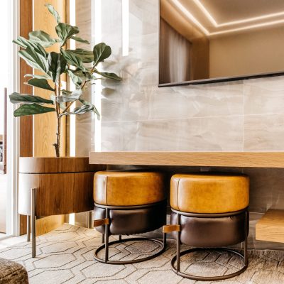 design d’intérieur Aménagement d’un salon au style néoclassique avec mobilier sur mesure - M’cœur Studio design d’intérieur Strasbourg